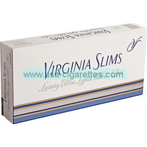 Virginia Slims 120's Silver cigarettes